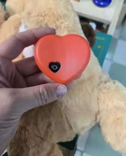 Customer photo review of Peluche Calmante para Mascotas