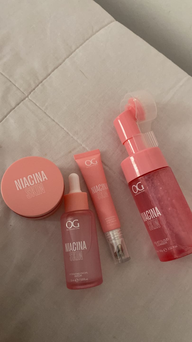 Customer photo review of KIT DE NIACINAMIDA X4 PRODUCTOS