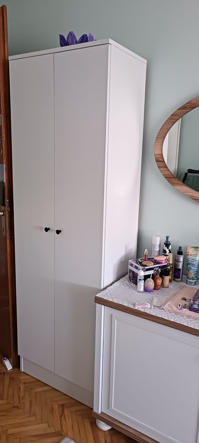 Customer photo review of Rani P6 Modern Kapaklı Portmanto Askılık Vestiyer Beyaz M14