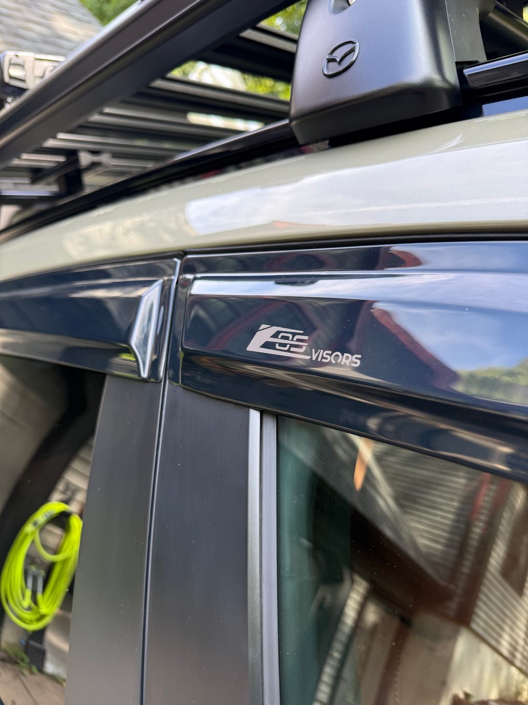 Customer photo review of 2022-Present Mazda CX-50 Window Visors Wind Deflectors Rain Guards