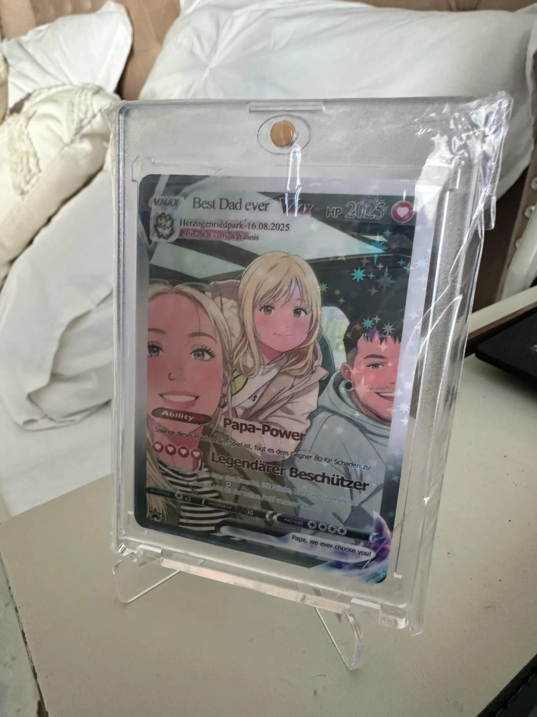 Customer photo review of הקלף שלנו | קלף אישי מהתמונה שלכם