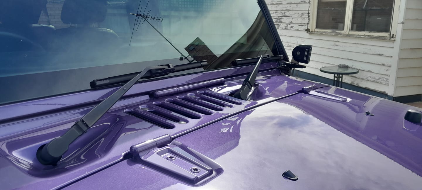 Customer photo review of Jeep Wrangler Wiper Blades
