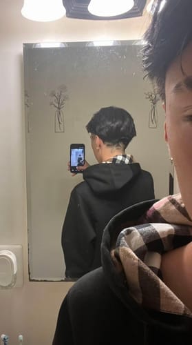 Customer photo review of Comme Des Garçons Hoodie - Ivory
