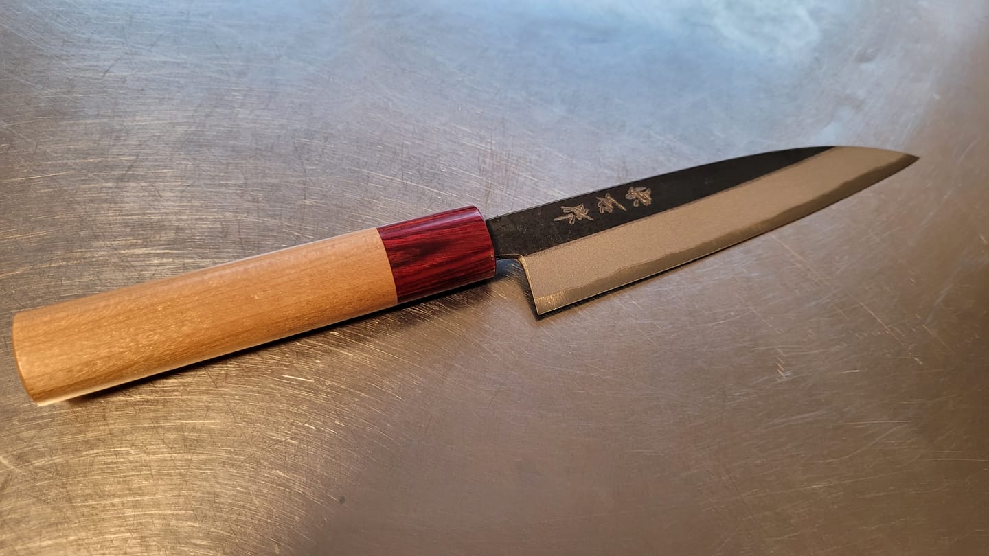 Customer photo review of Muneishi Kurouchi Petty 135 mm