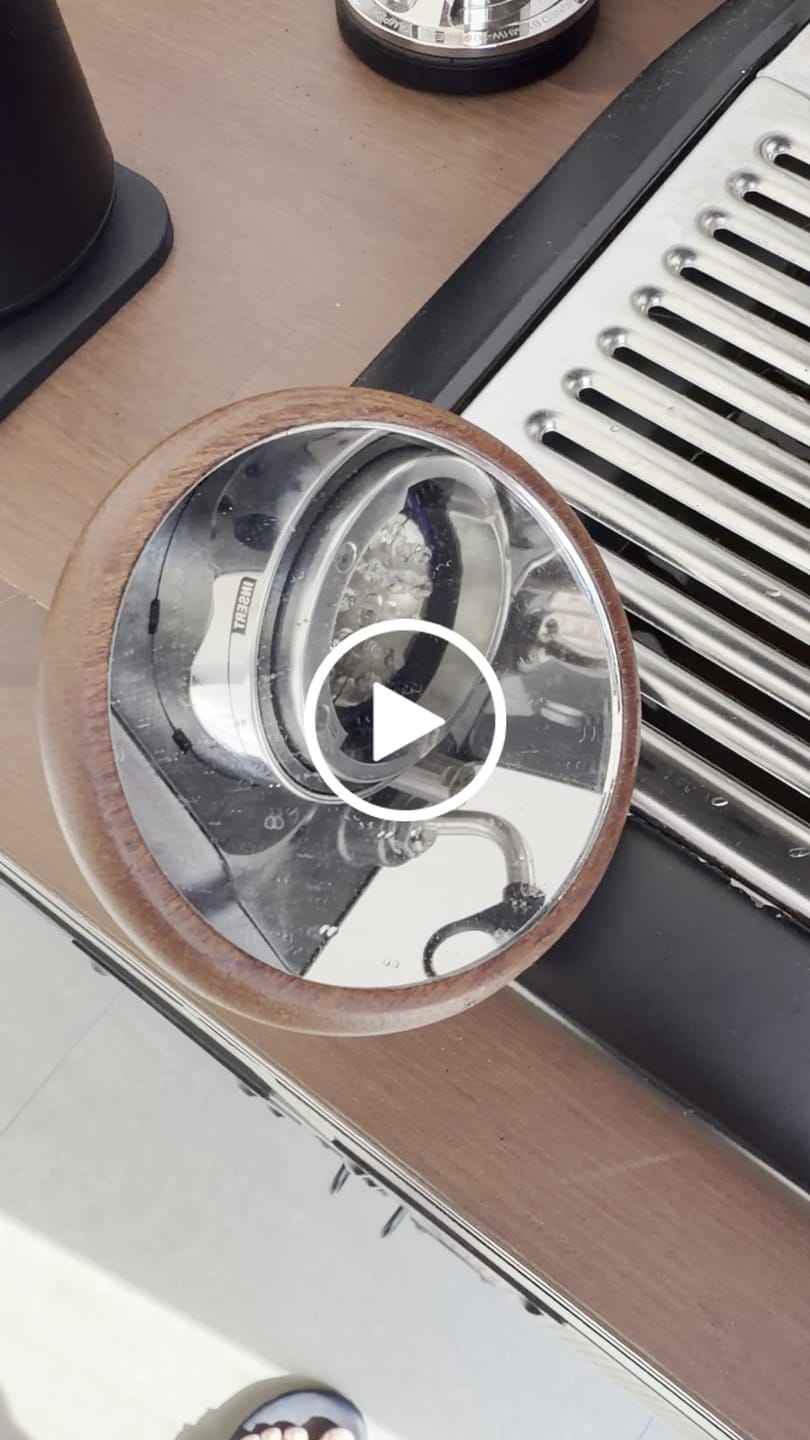 Customer video review of High Diffusion Espresso Shower Screen - Breville