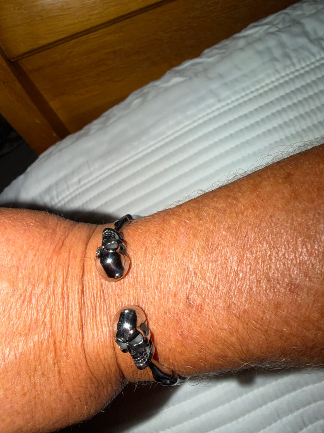 Customer photo review of SKULLED.