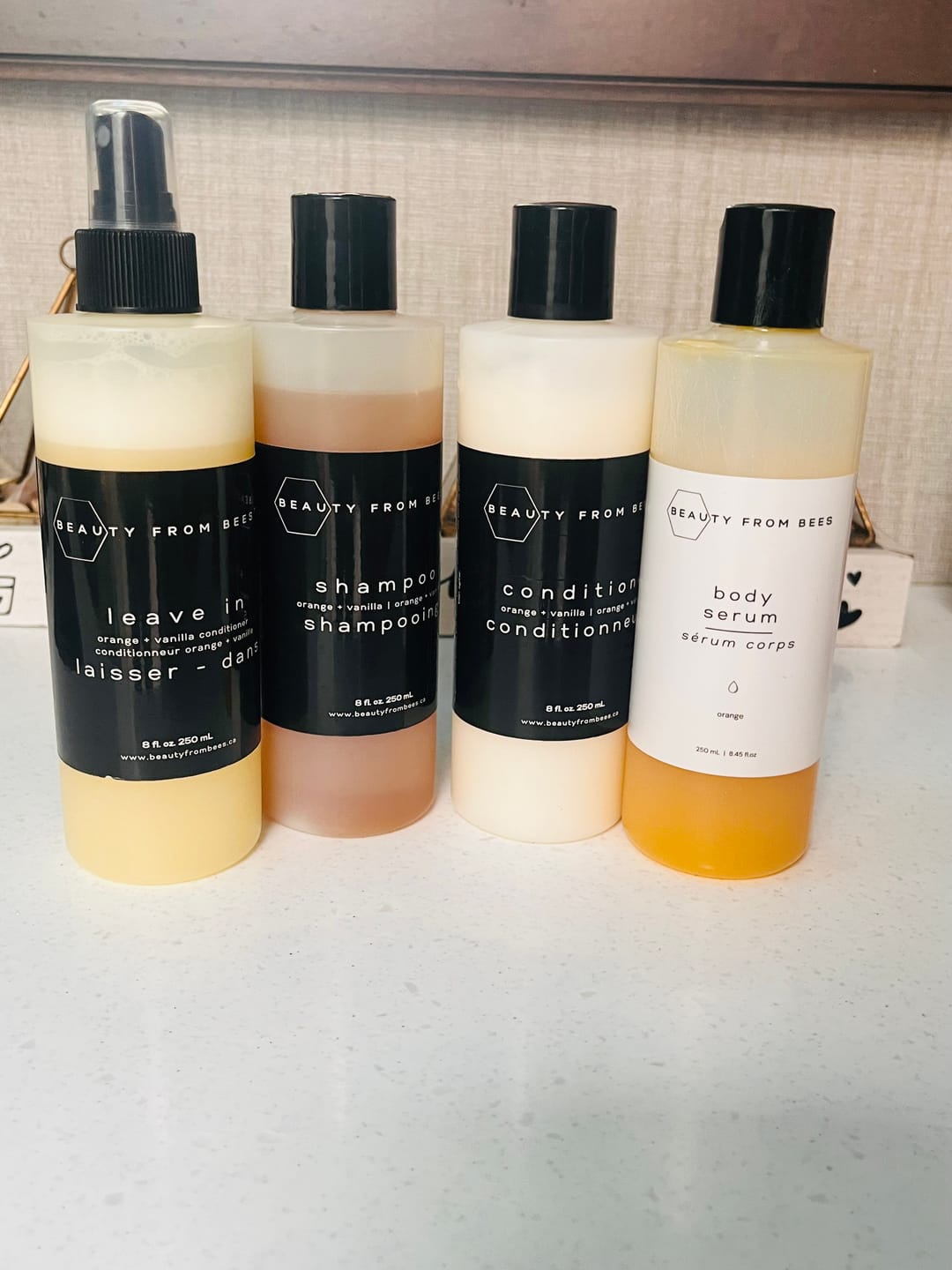 Customer photo review of Leave-In Conditioner