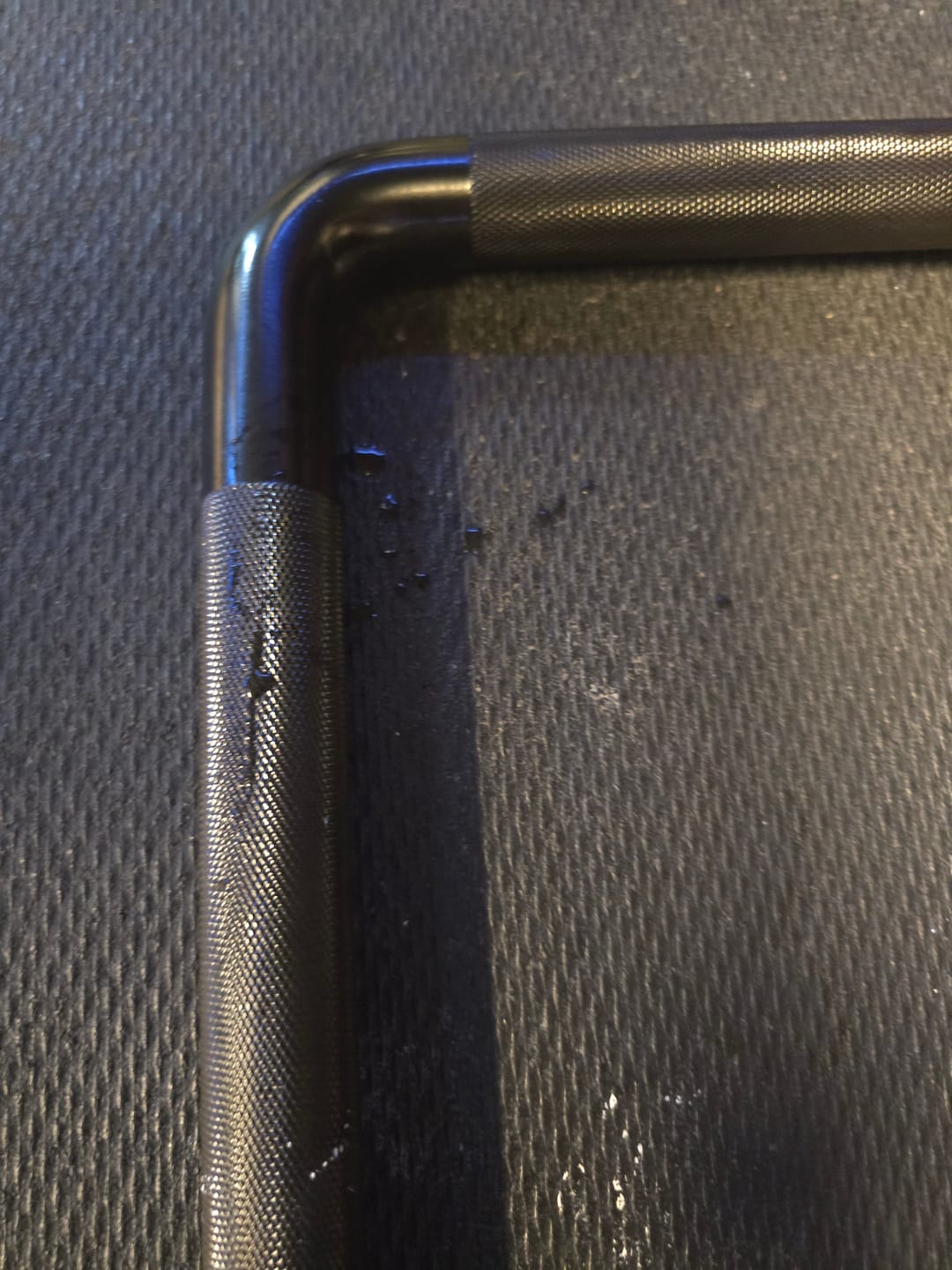 Customer photo review of - THE ANDREONI BAR ™ - Cable machine attachment that replaces multiple bulky expensive gym machines.