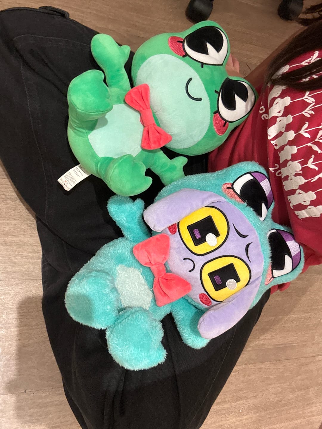 Customer photo review of Ribbit-Suit Jax Plush