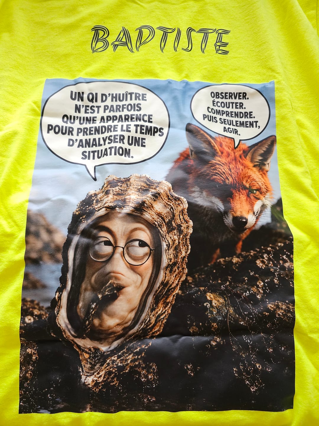 Customer photo review of Unisex T-Shirt