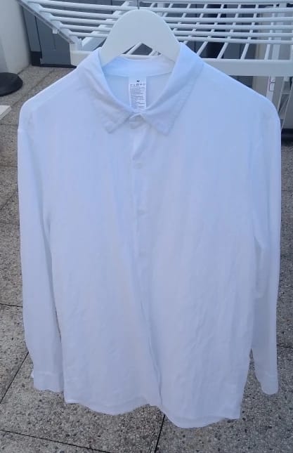 Customer photo review of Camisa Linen Élite
