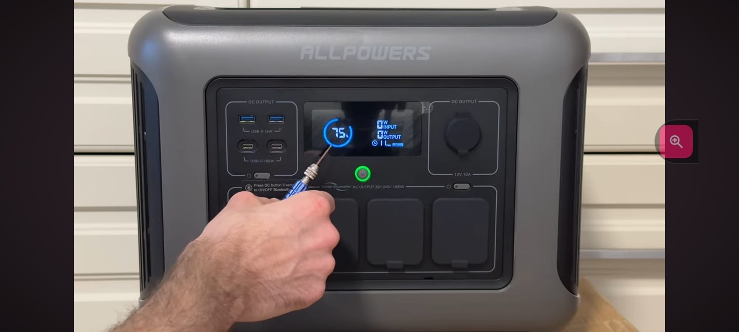 Customer photo review of ALLPOWERS R1500 LITE Portable Power Station 1600W 1056Wh