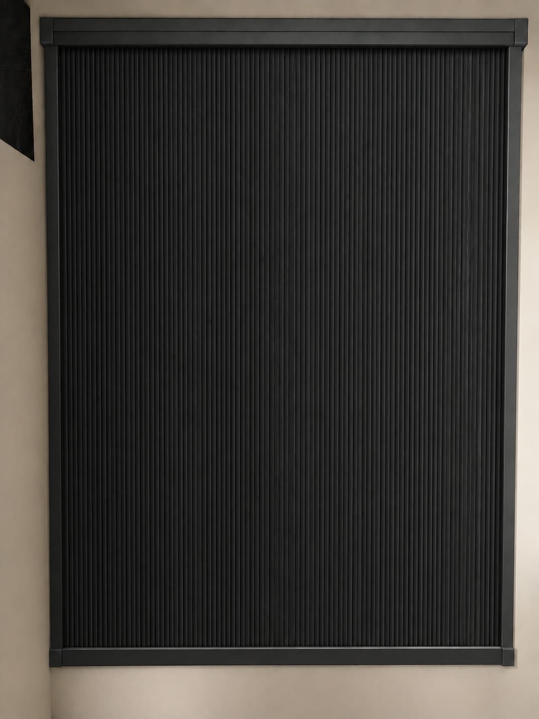 Customer photo review of BLOCKER MODEL ALPHA™ — Made-to-Measure Total Blackout Blind