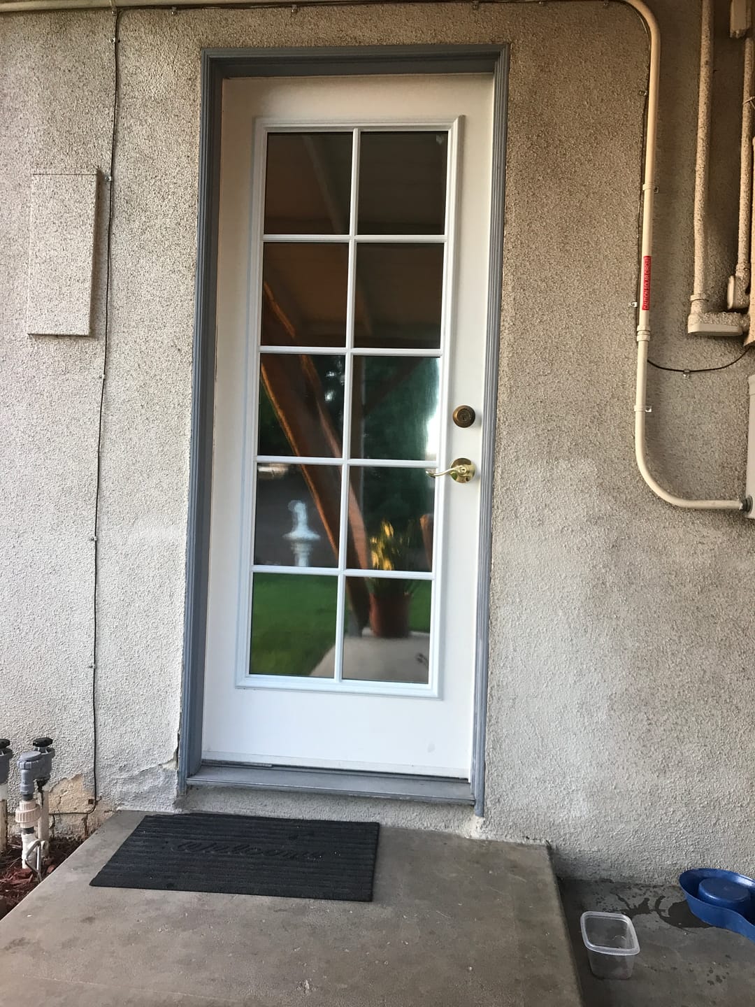 Customer photo review of Full Lite Frame Kit with 10 Grids