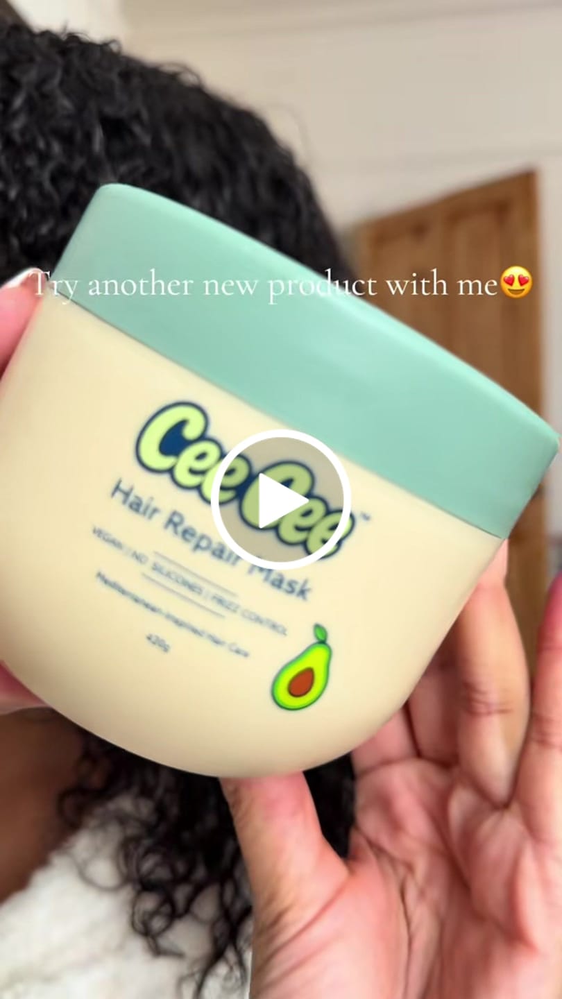 Customer video review of Cee Cee® Hair Repair Mask