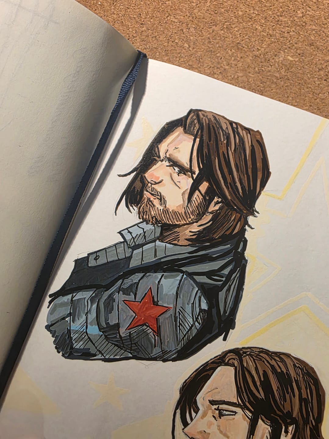 Customer photo review of Ohuhu Nahuku Direct-ink Acrylic Markers