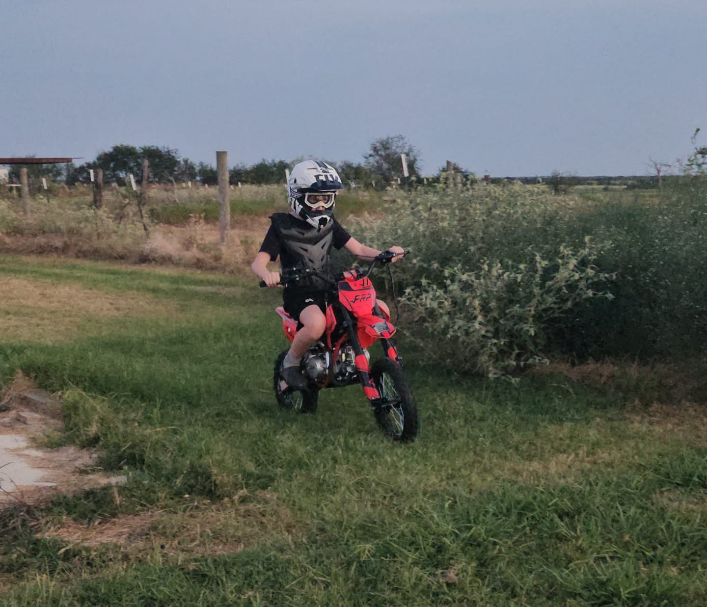 Customer photo review of 125cc Dirt Bikes for Youth, Teens & Adults | FRP FX125 Manual Clutch