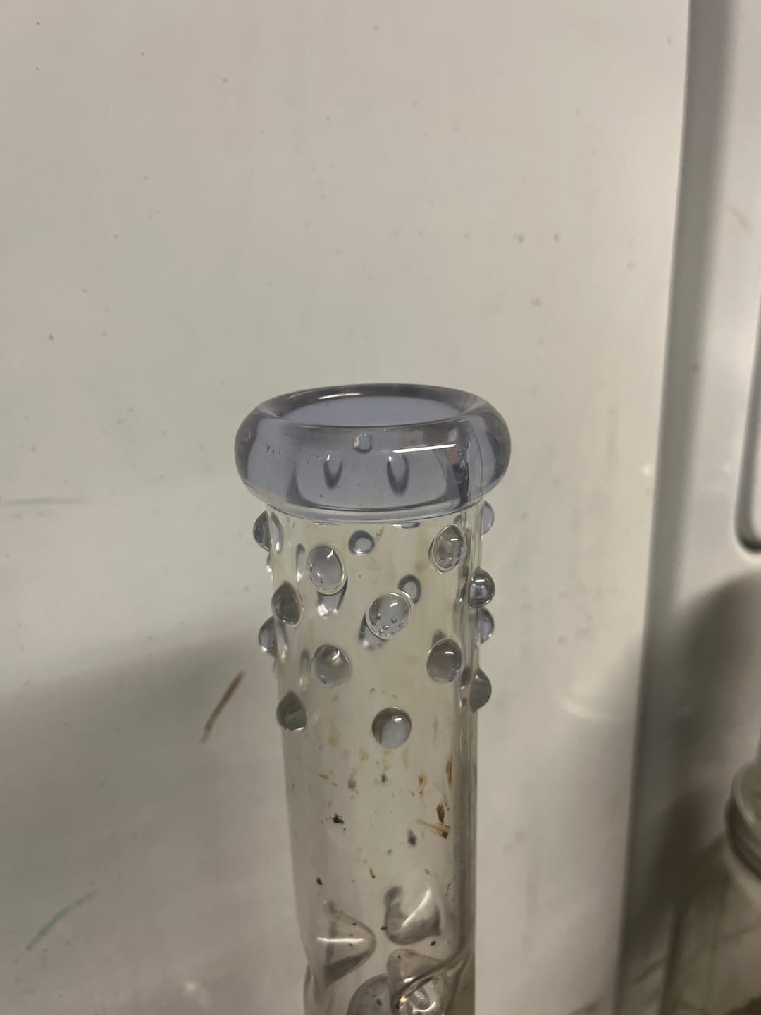 Customer photo review of LAVENDER DAZZLE TRIPLE-PERC BONG 18"