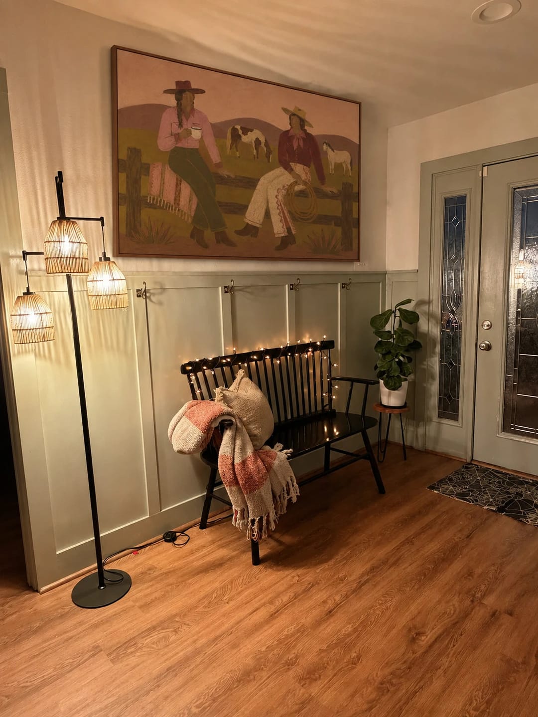 Customer photo review of Modern Folk Art｜Fence Line Companions