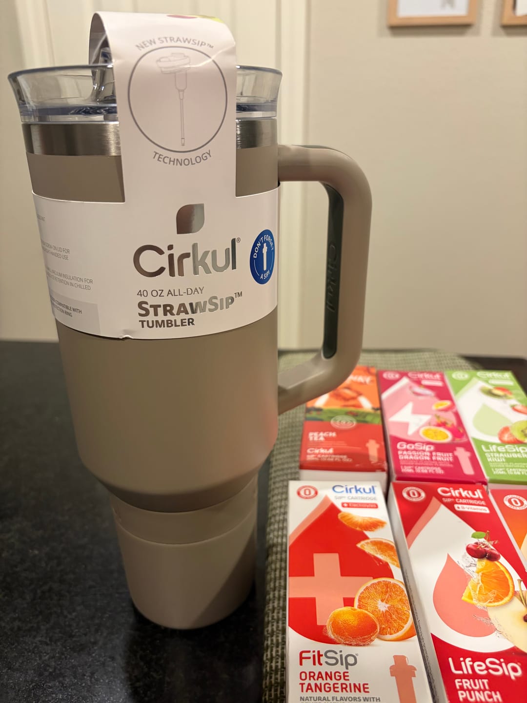 Customer photo review of 40oz. All-Day StrawSip™ Tumbler