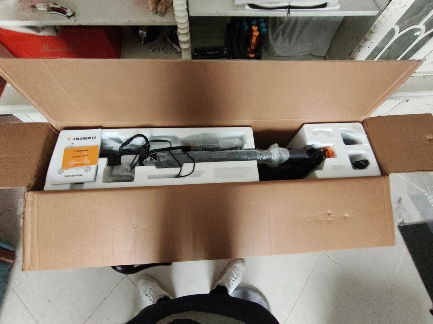 Customer photo review of Ausom L2 Max Dual Motor E-scooter