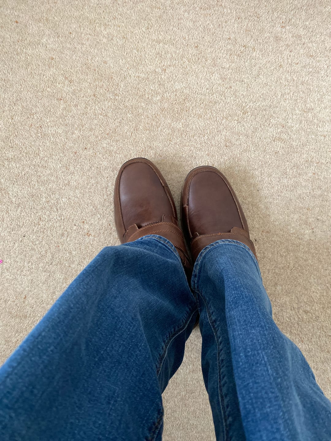 Customer photo review of Brown Douglas Shoes