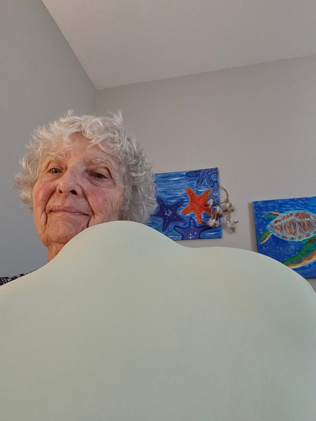 Customer photo review of CloudAlign™ Pillow