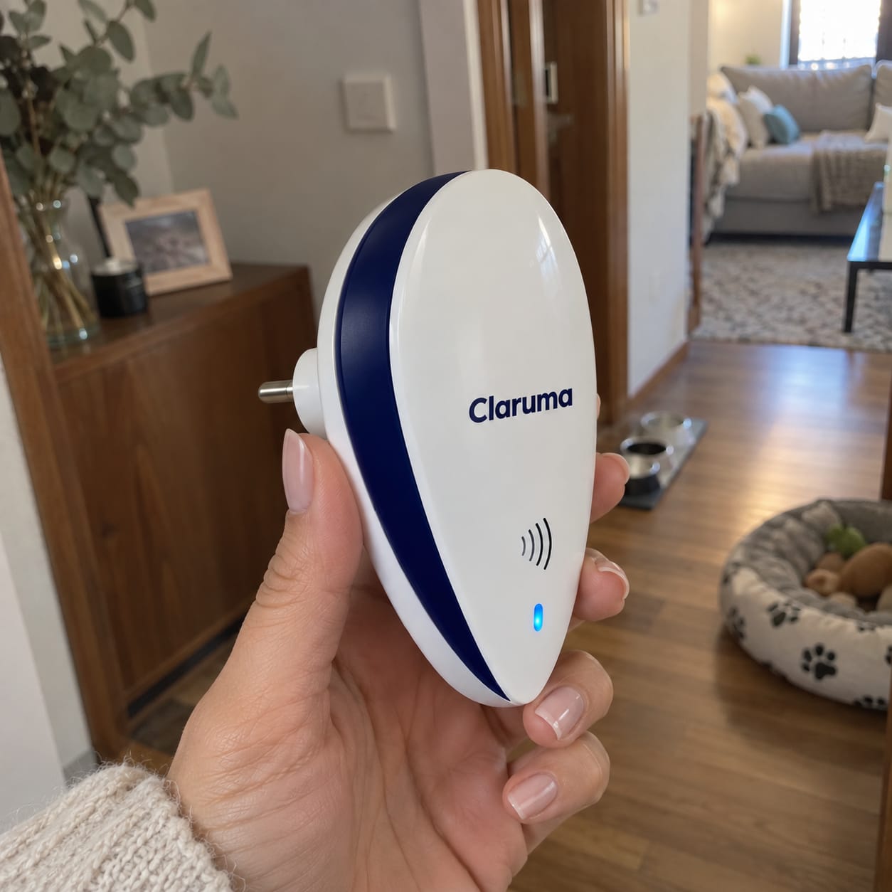 Customer photo review of Protector Ultrasónico Antipulgas para el Hogar