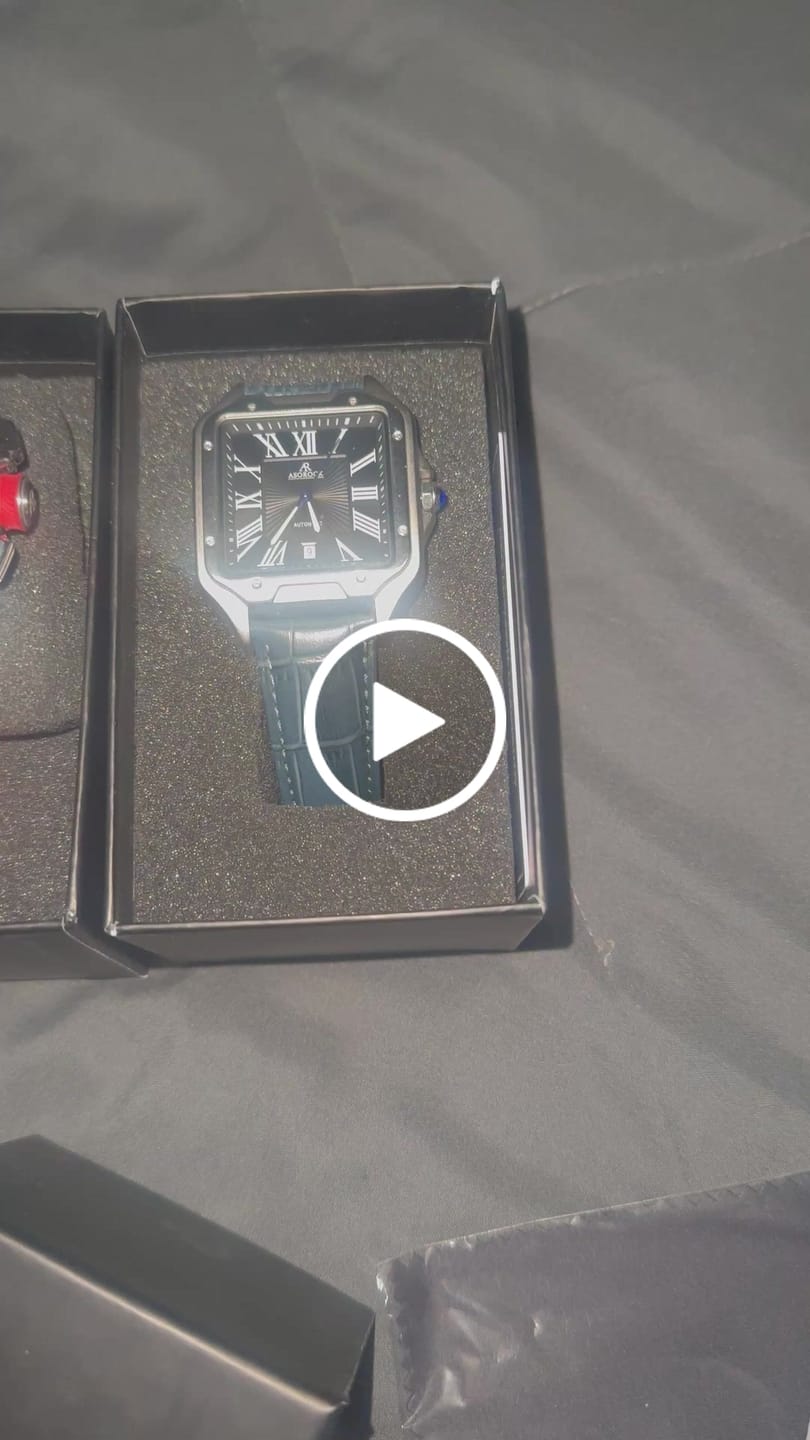 Customer video review of silver/white Villa Automatic Tourbillon (Pre-order ships out in August)