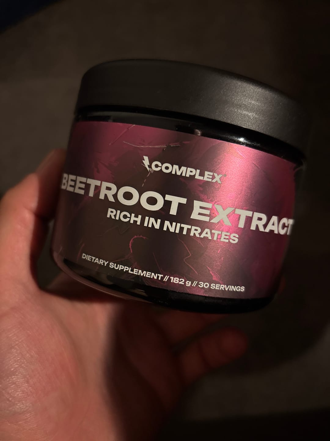 Customer photo review of Beetroot Extract 10%