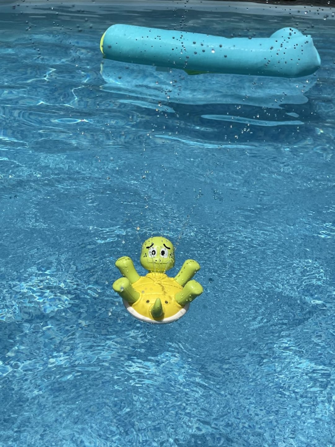 Customer photo review of Schildkröte Ringwurf Fontäne Badespielzeug | Wasserspielzeug Kleinkind Outdoor Sommer