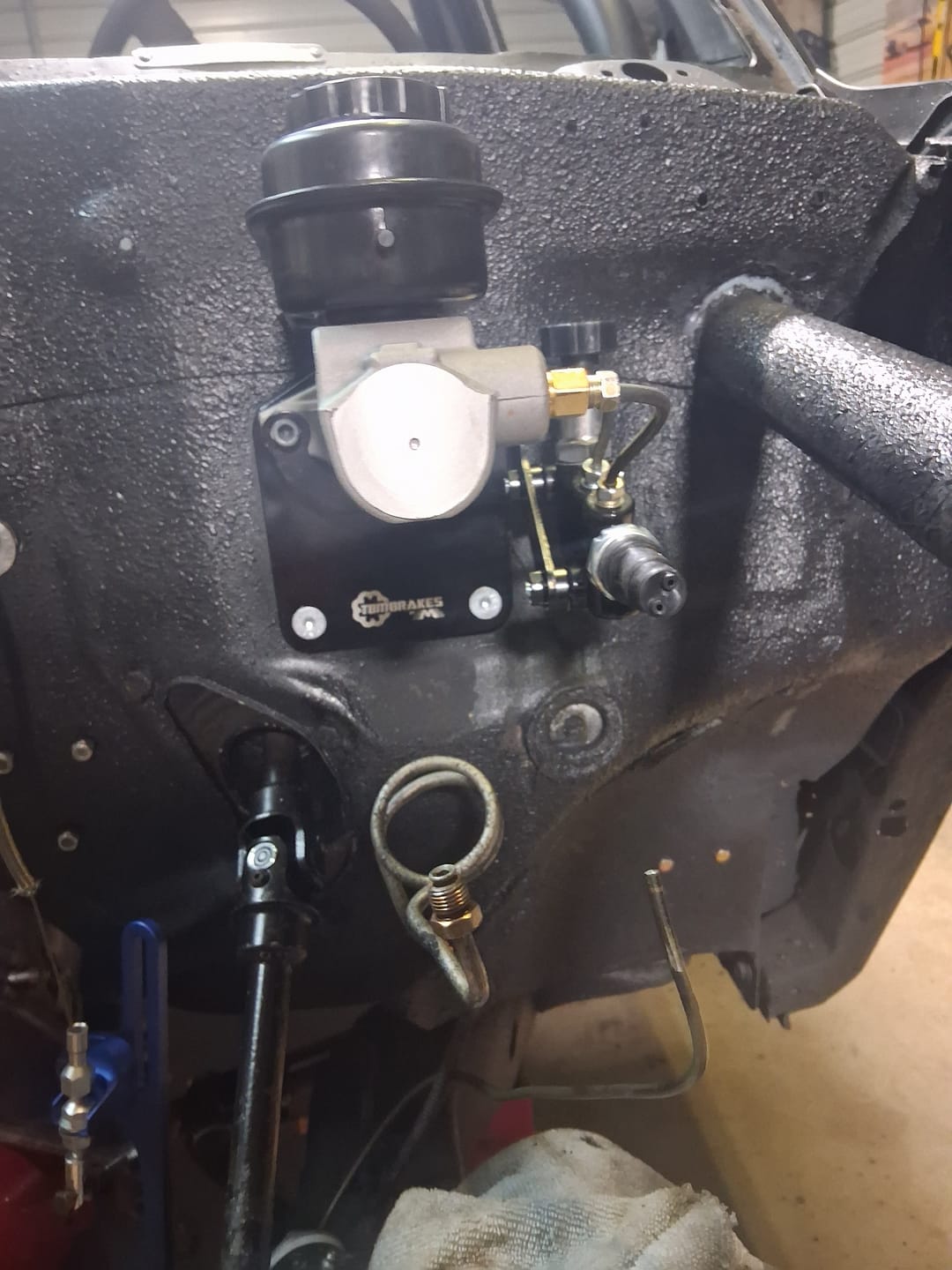 Customer photo review of Motion Raceworks 1988.5-1993 S10 / Sonoma, Blazer / Jimmy Billet Aluminum Manual Master Cylinder Conversion Kit 20-130