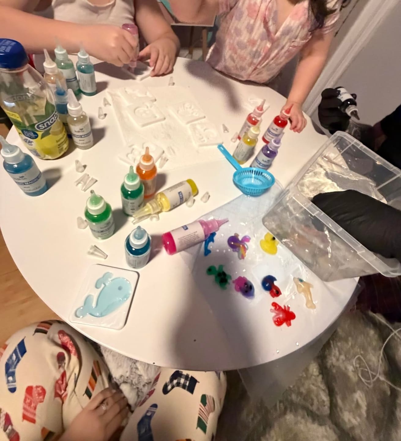 Customer photo review of Wasser Bastelset Meerestiere 3D Figuren | Kreatives DIY Set Kinder Ozean Tiere formen