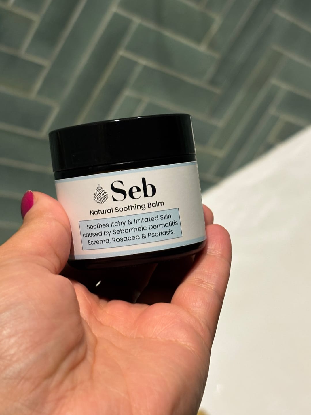 Customer photo review of Seb Natural Soothing Balm