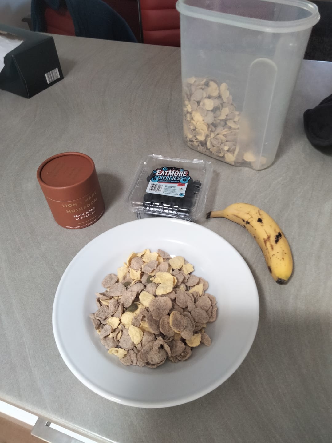 Customer photo review of Teelixir Organic Lion's Mane Mushroom Powder & Extract