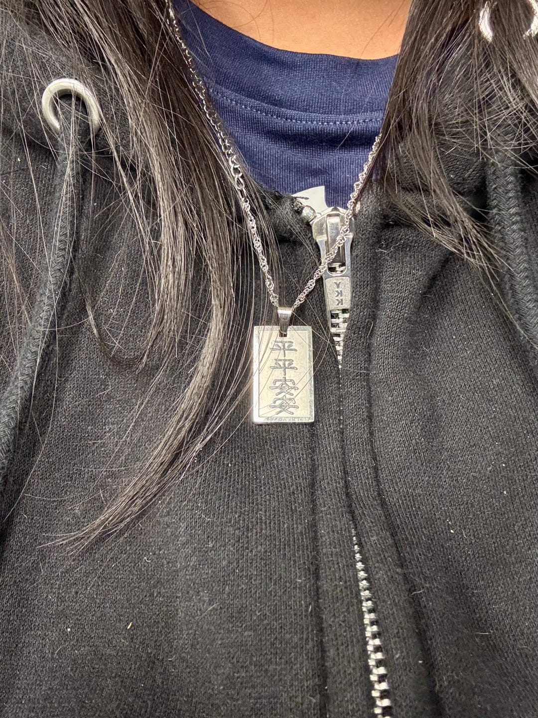 Customer photo review of Safety & Protection Good Luck Necklace