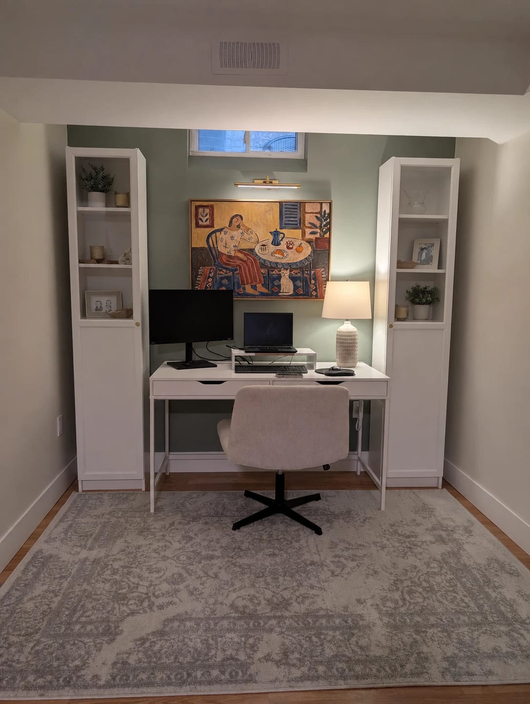Customer photo review of Modern Folk Art｜Morning Coffee with Cat