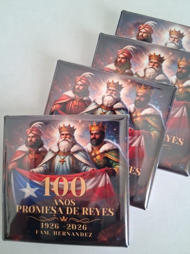 Customer photo review of (3) Imanes Personalizados 2x2