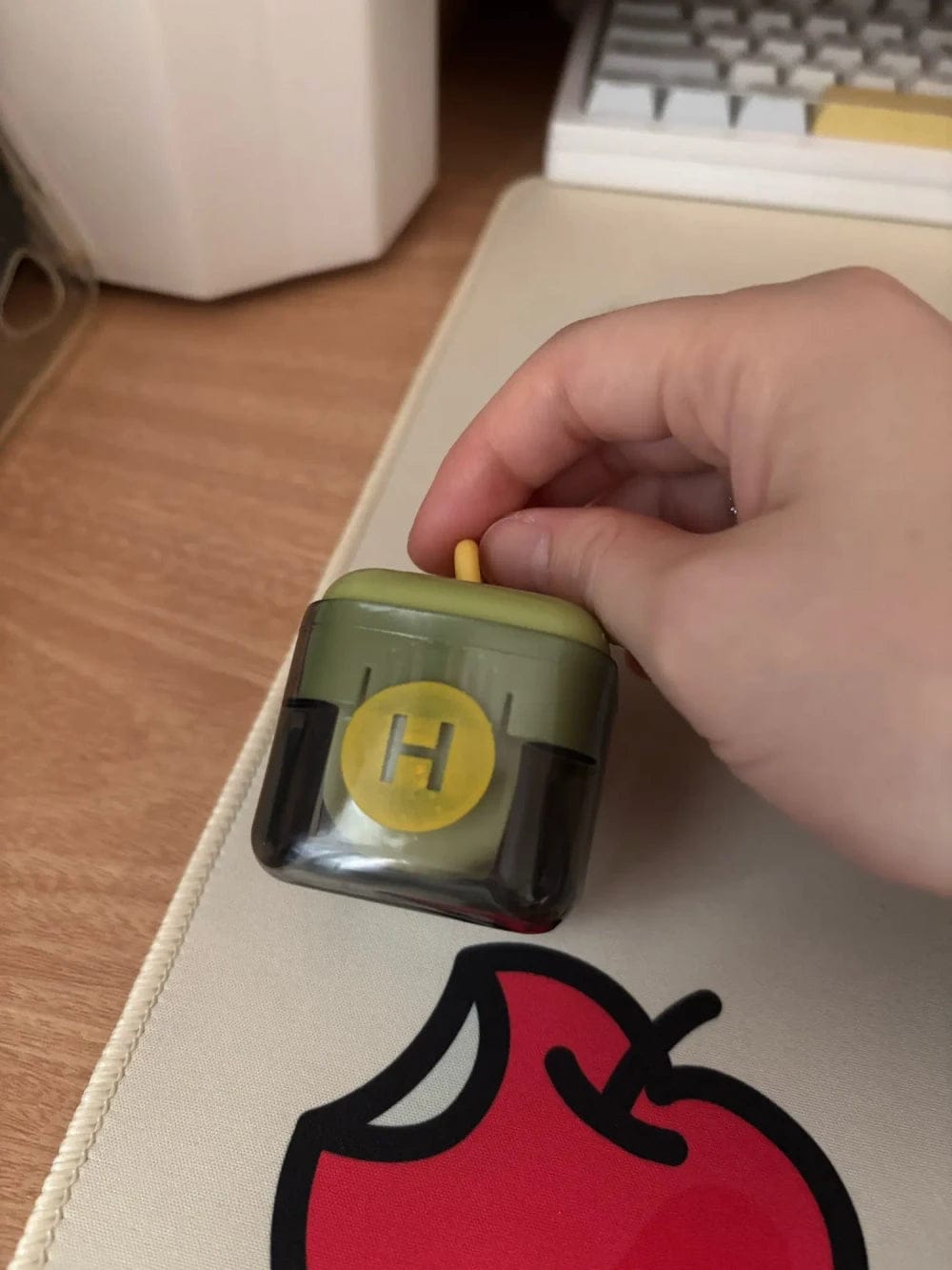 Customer photo review of Lenfian™ Tekrar Kullanılabilir - Mini Tüy ve Toz Temizleme Rulosu