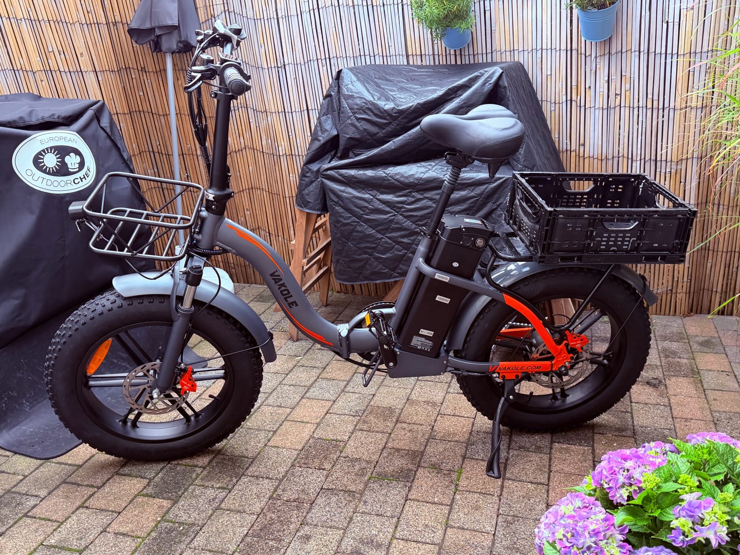 Customer photo review of Vakole Y20 Pro 20" Fat Bike 1440Wh Foldable Step-through E-bike 48V 30Ah Battery