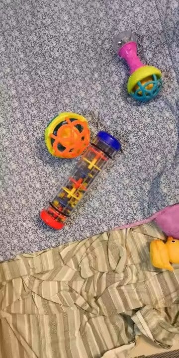 Customer photo review of Regenstab Sensorspielzeug Kinder | Beruhigendes Klangspielzeug Sensorik Kleinkind