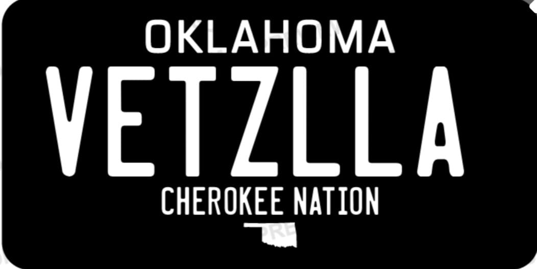 Customer photo review of Print Custom License Plate