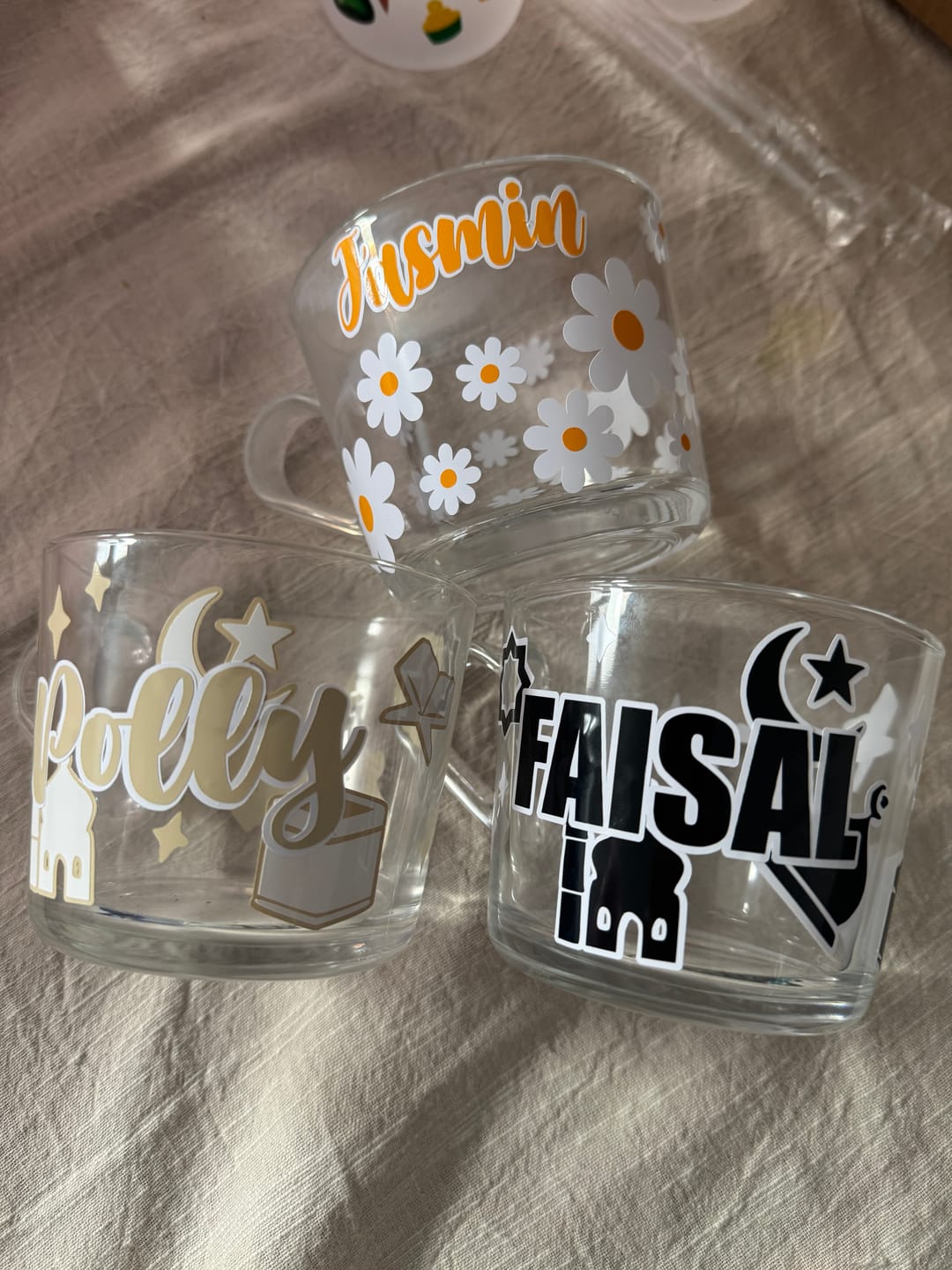 Customer photo review of Islam Inspired Glass Mug