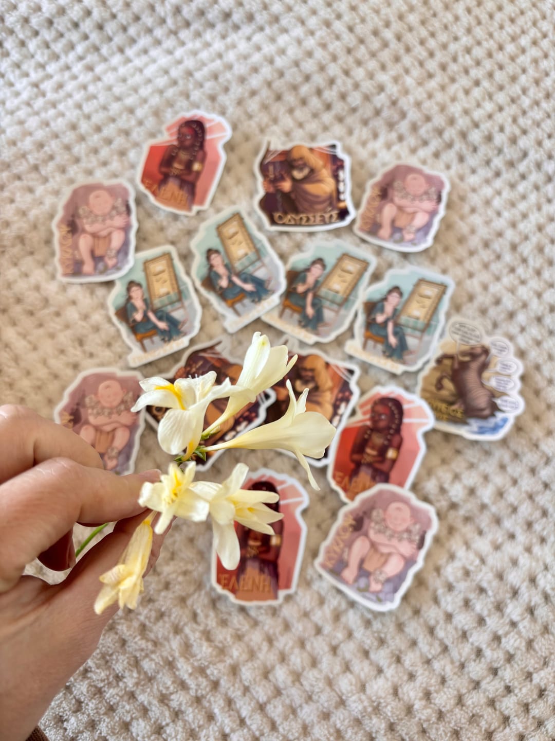Customer photo review of Custom Die Cut Stickers