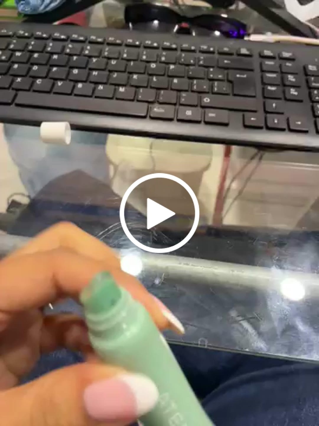 Customer video review of PEPTIDE LIP BALM