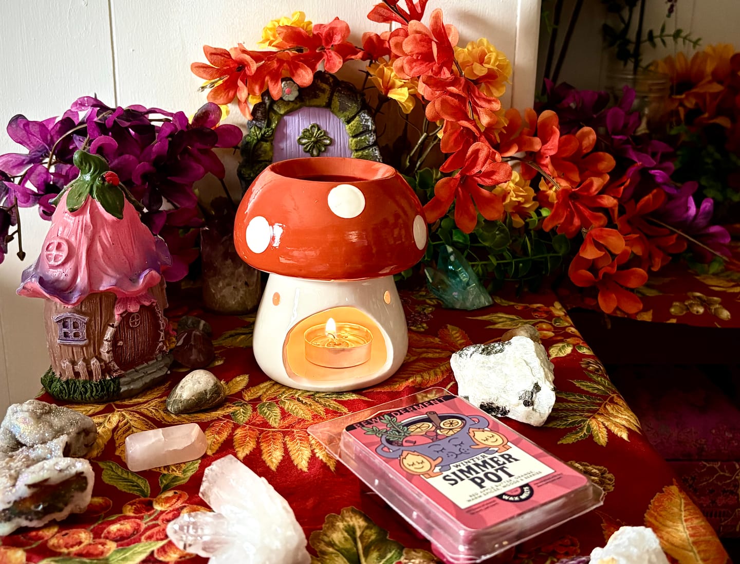 Customer photo review of Winter Simmer Pot Wax Melts