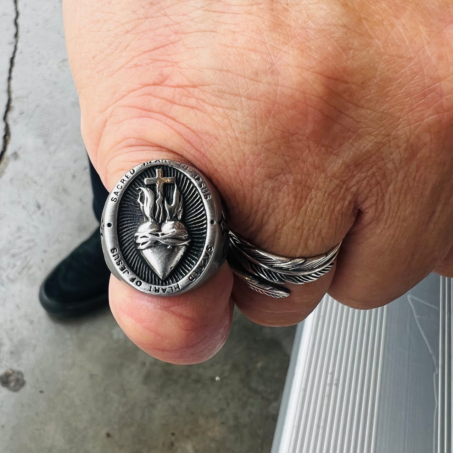 Customer photo review of Sacred Heart.