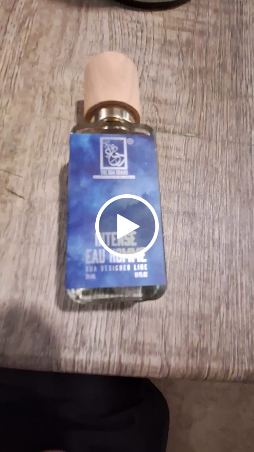 Customer video review of Intense Eau Homme