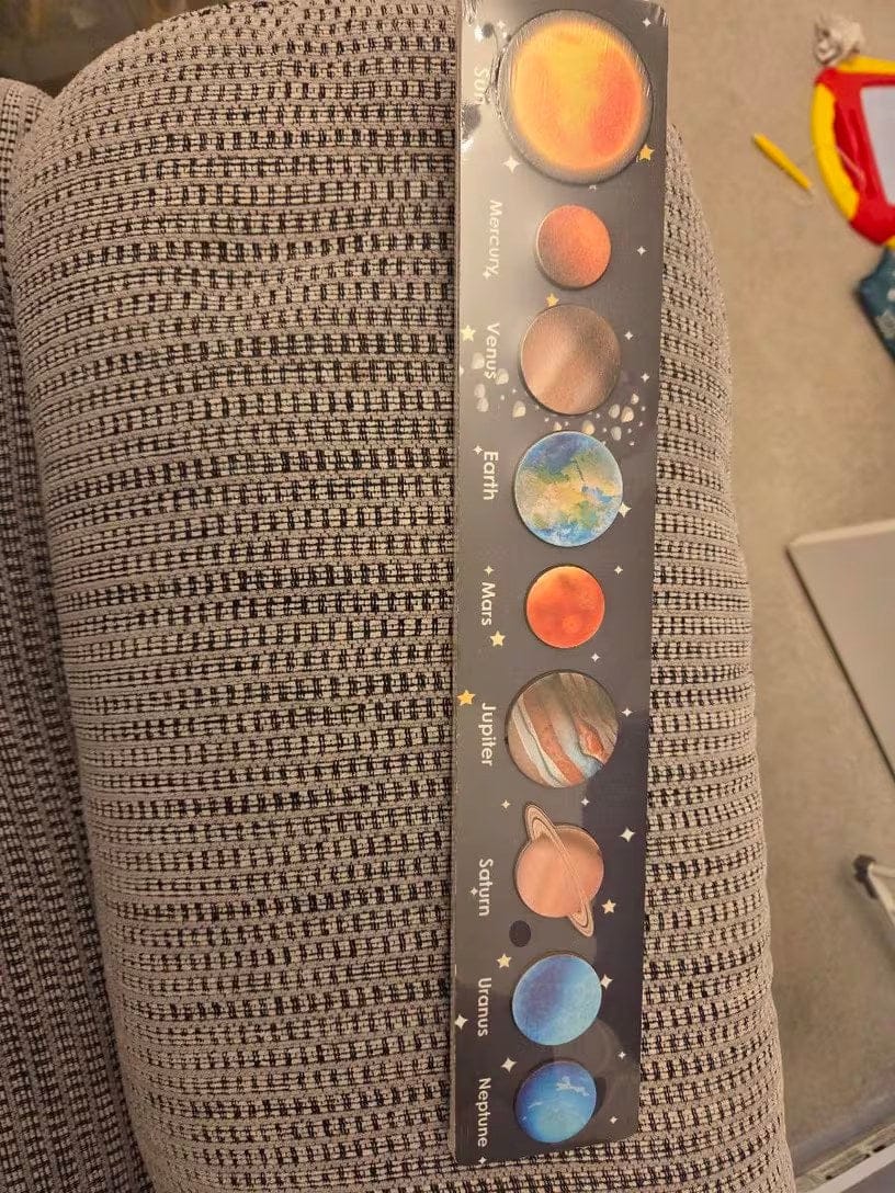 Customer photo review of Montessori Sonnensystem Puzzle Kleinkind | Interaktives Planetenpuzzle Lernspielzeug ab 2 Jahren