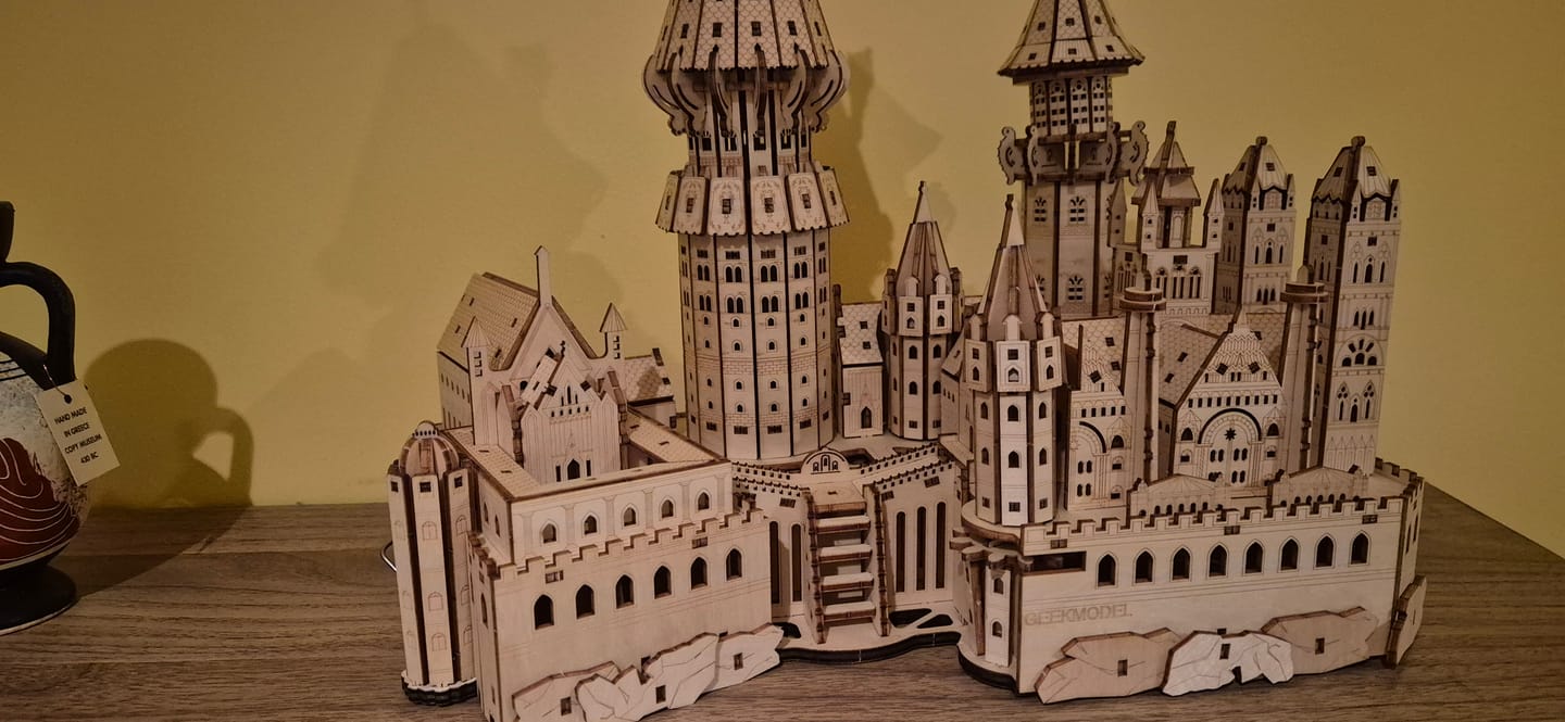 Customer photo review of Rokrgeek Magic School Music Box 3D Wooden Puzzle
